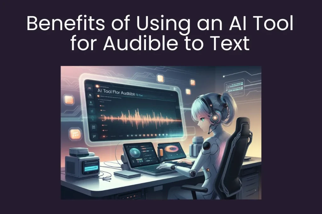 Benefits of Using an AI Tool for Audible to Text