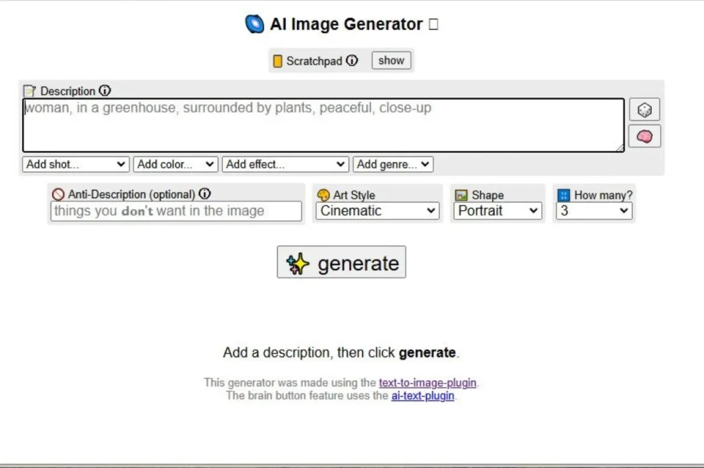 Perchance AI Image Generator