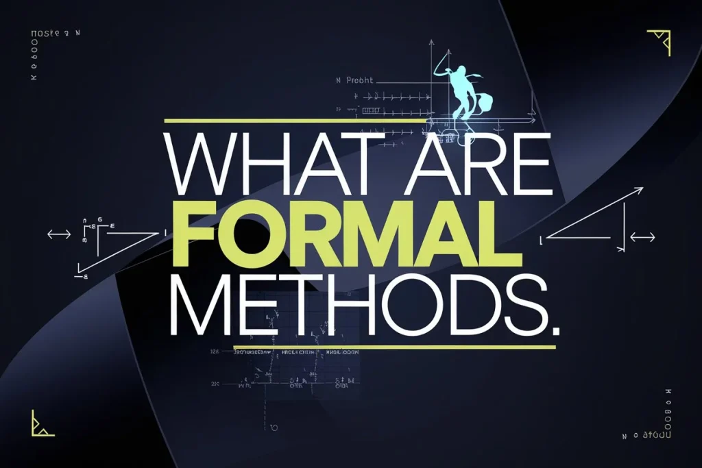 What Are Formal Methods