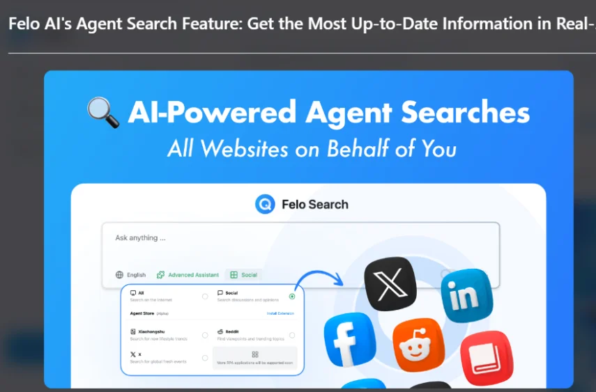 felo ai powered agent