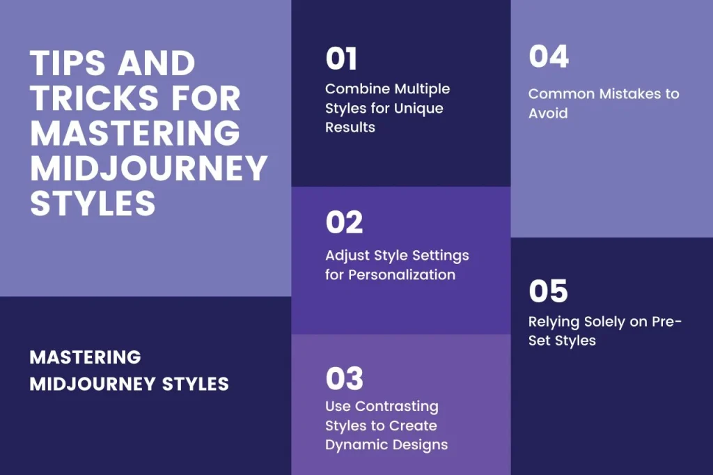Tips and Tricks for Mastering MidJourney Styles